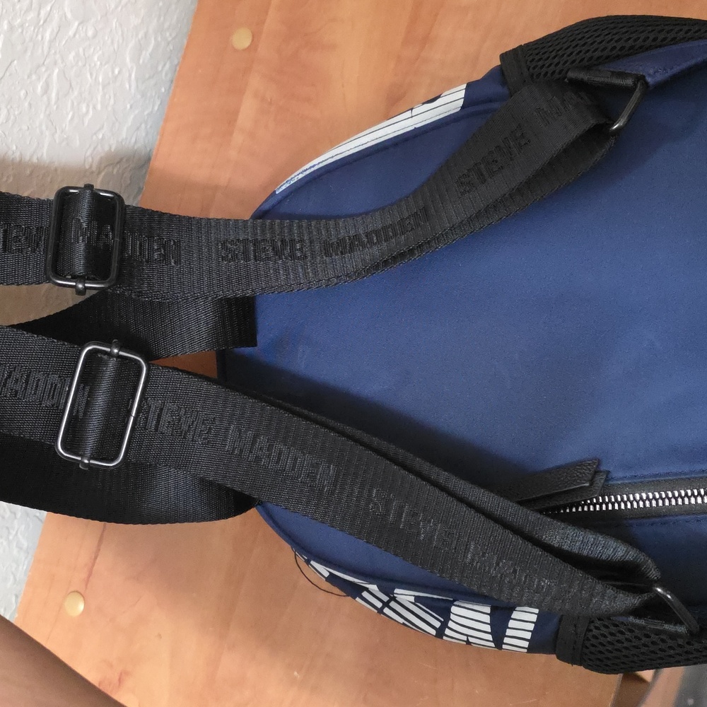 Steve Madden Small Blue Backpack - Picture 14 of 17